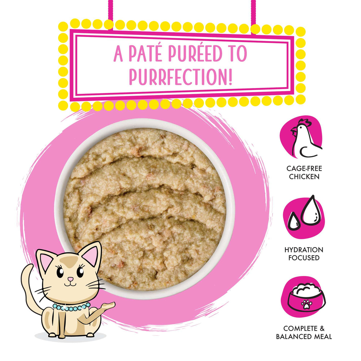 Weruva Slide N&#39; Serve Paté Meal of Fortune Chicken &amp; Chicken Liver Cat Food Pouch