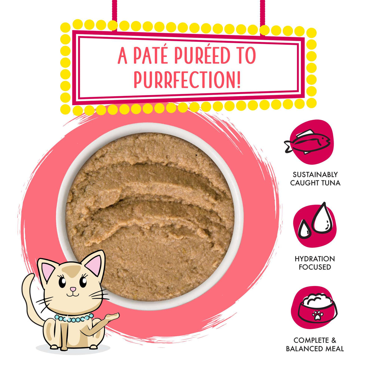 Weruva Slide N&#39; Serve Paté Name Dat Tuna Beef &amp; Salmon Cat Food Pouch
