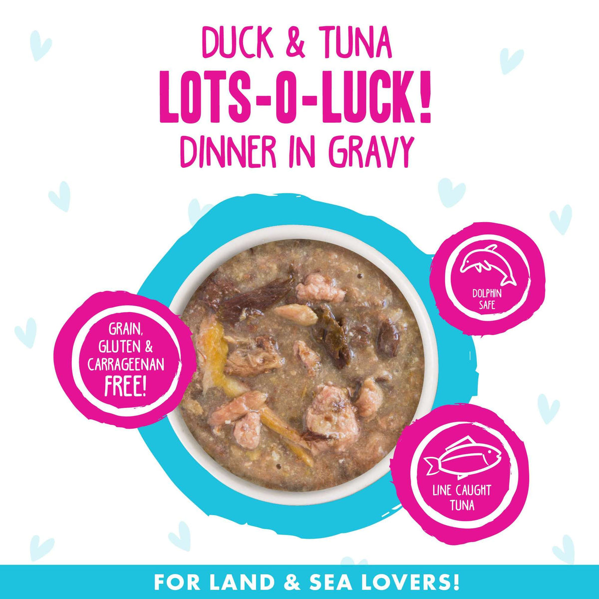 BFF OMG Gravy! Lots-O-Luck! Duck &amp; Tuna Canned Cat Food