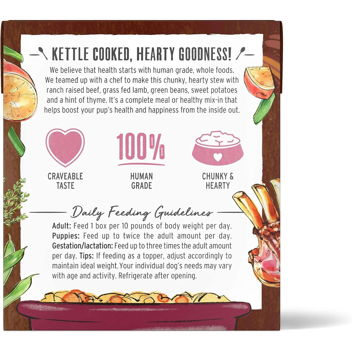 The Honest Kitchen One Pot Stews Beef &amp; Lamb Dog Food