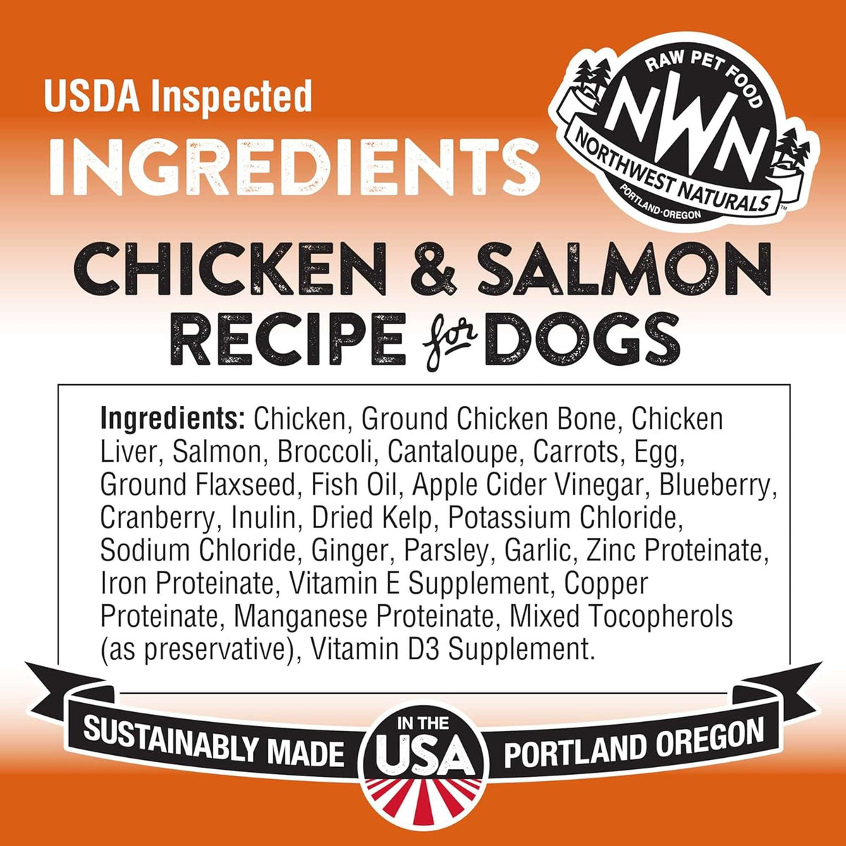 Northwest Naturals Freeze-Dried Raw Chicken &amp; Salmon Dog Food