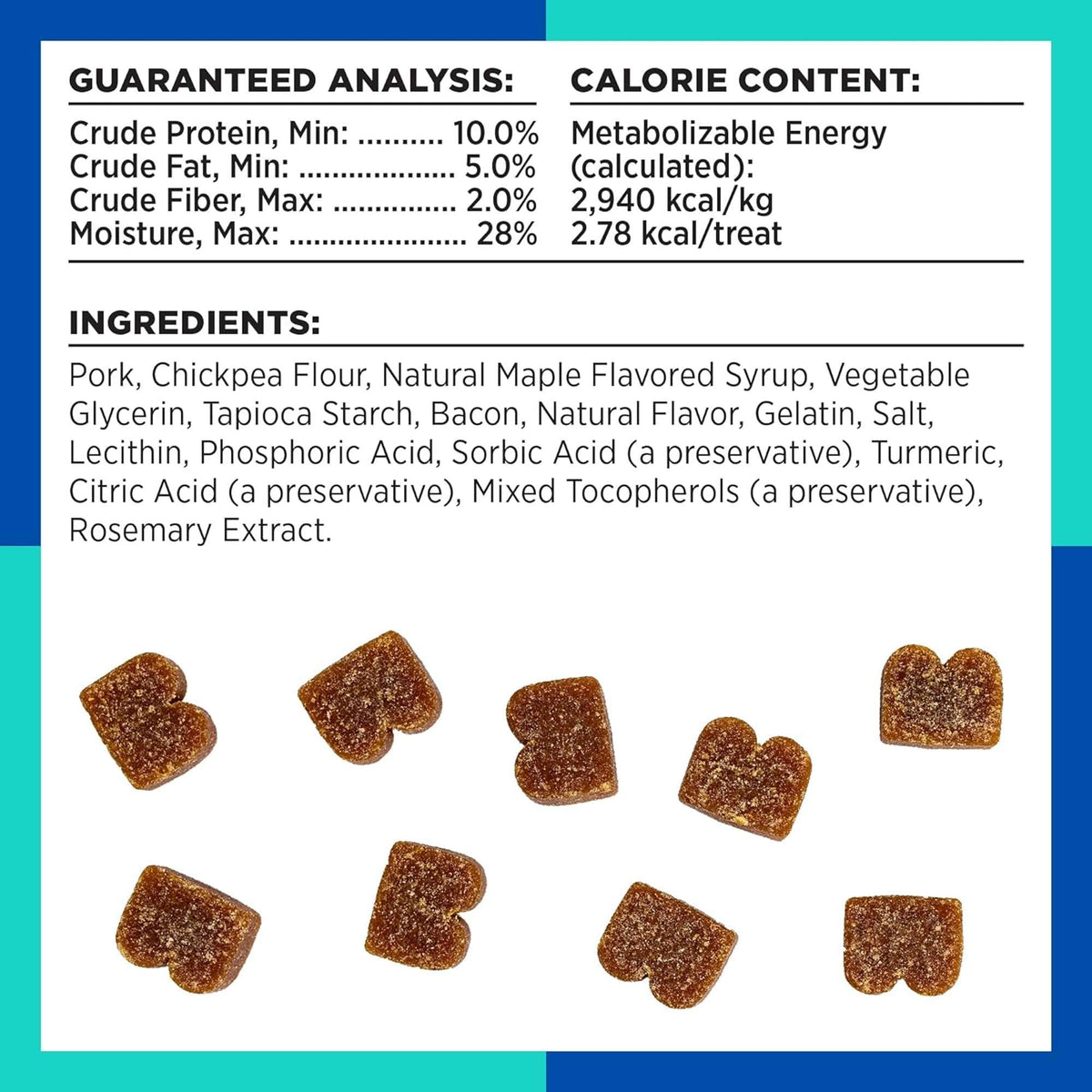 Bixbi Pocket Trainers Bacon Dog Treats