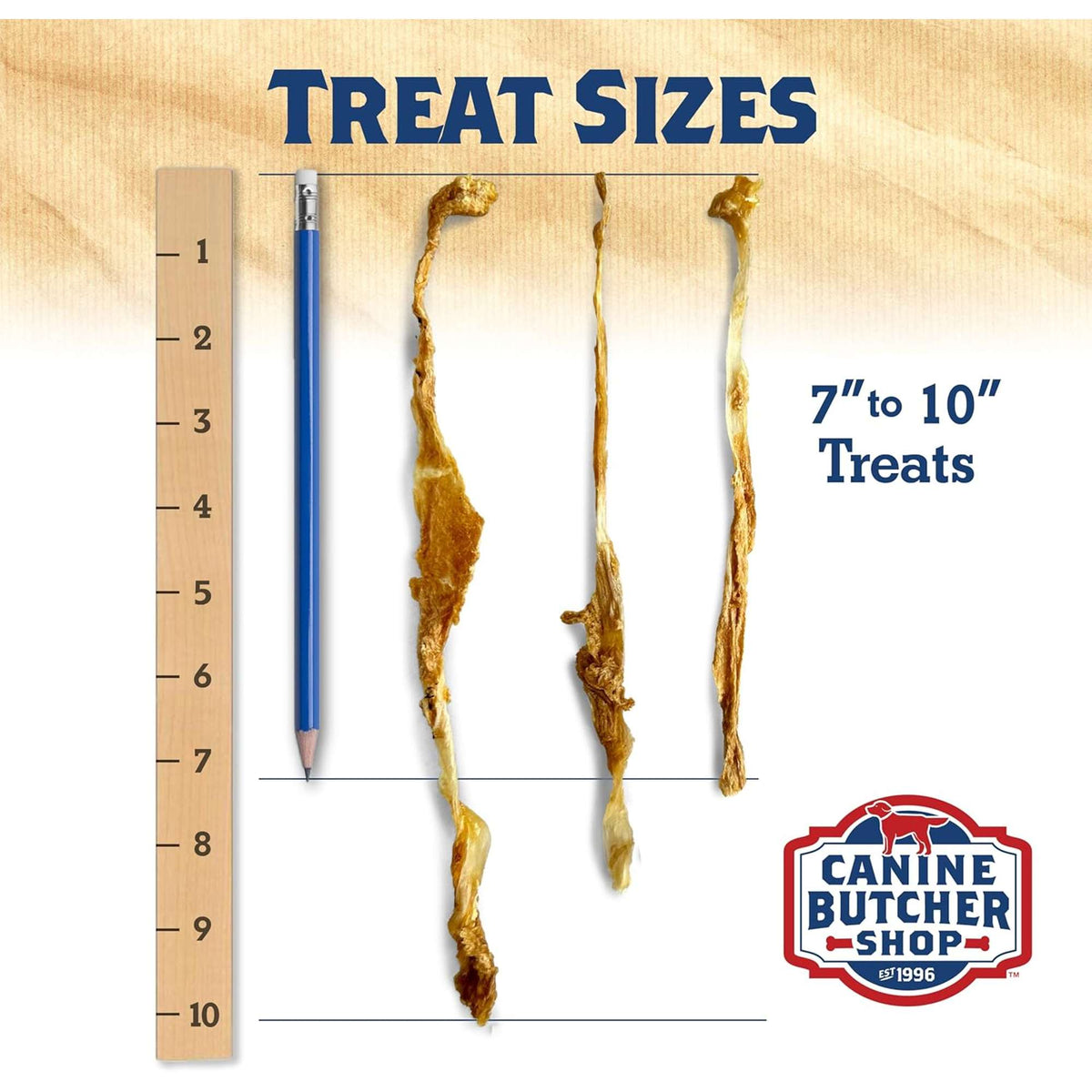 Canine Butcher Shop Turkey Tendons Dog Chews