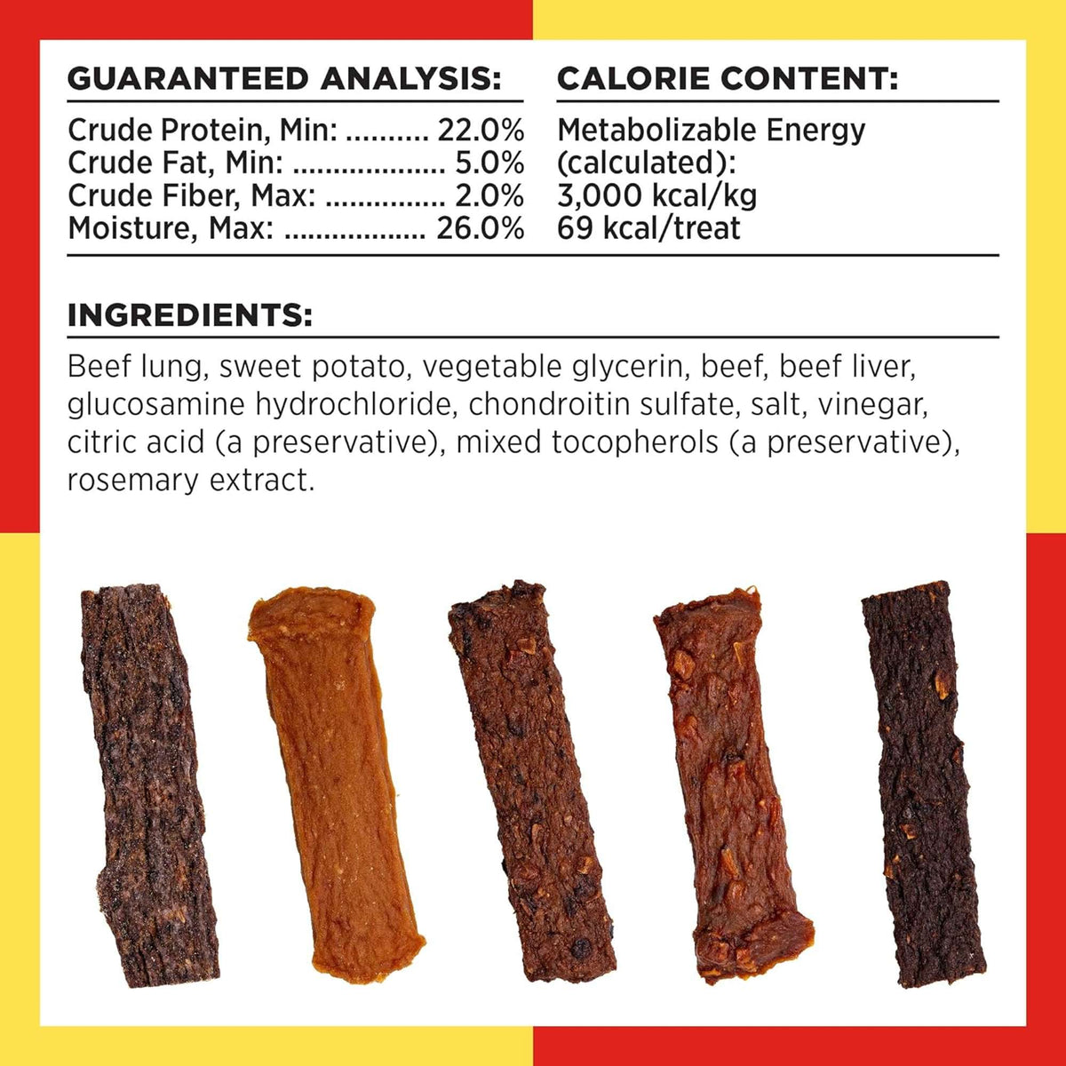 Bixbi Hip &amp; Joint Beef Liver Jerky Dog Treats