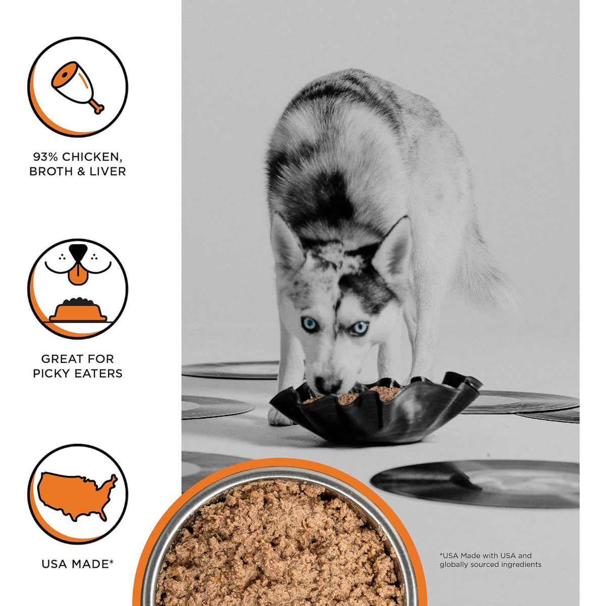 Bixbi Rawbble Grain Free Chicken with Pumpkin Canned Dog Food