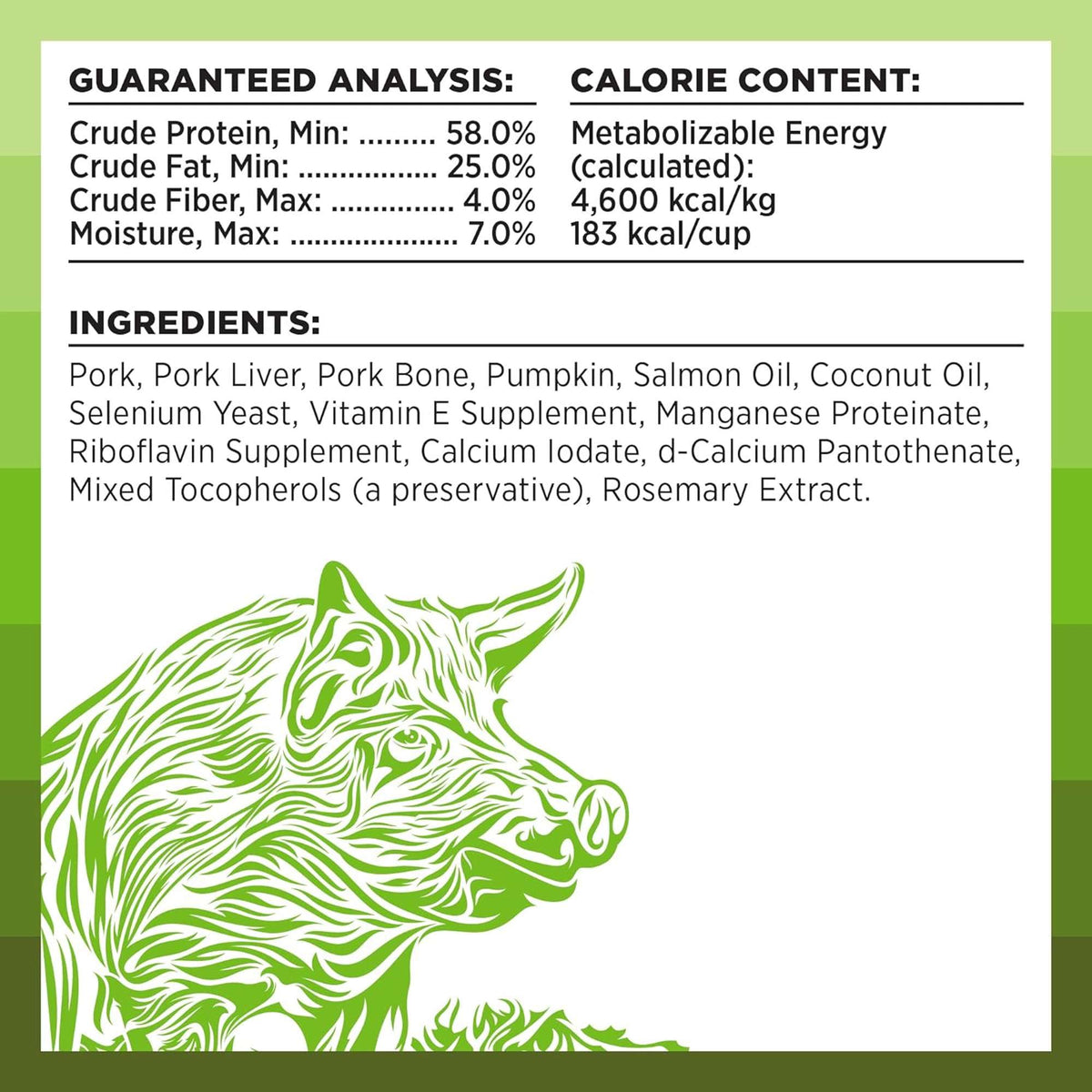 Bixbi Rawbble Freeze-Dried Pork Dog Food