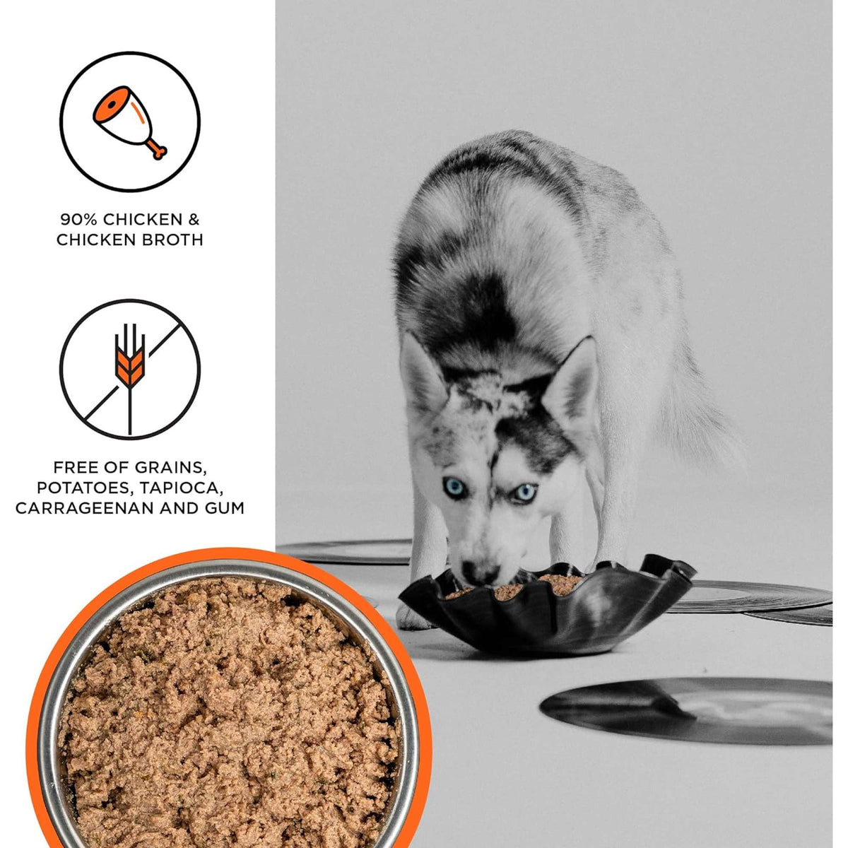Bixbi Liberty Grain Free Chicken Canned Dog Food