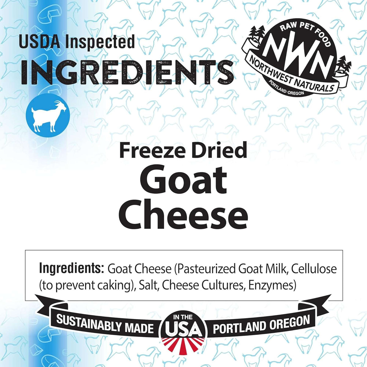 Northwest Naturals Dog &amp; Cat FUNctional Topper Goat Cheese