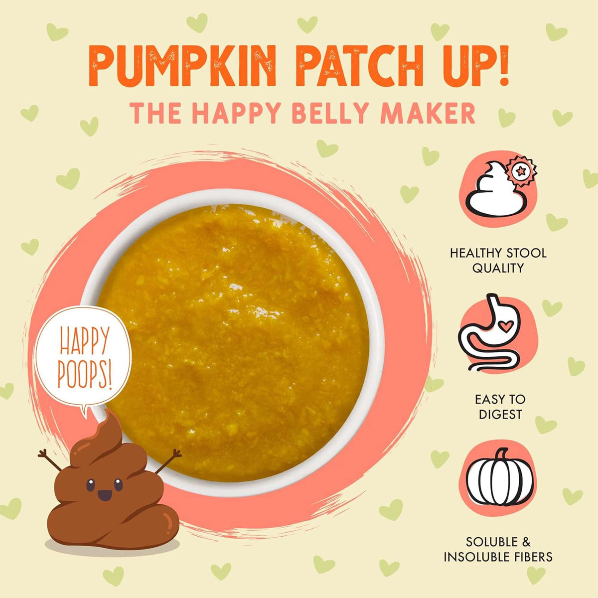 Weruva Pumpkin Patch Up! Pumpkin with Ginger &amp; Turmeric Dog &amp; Cat Food Supplement