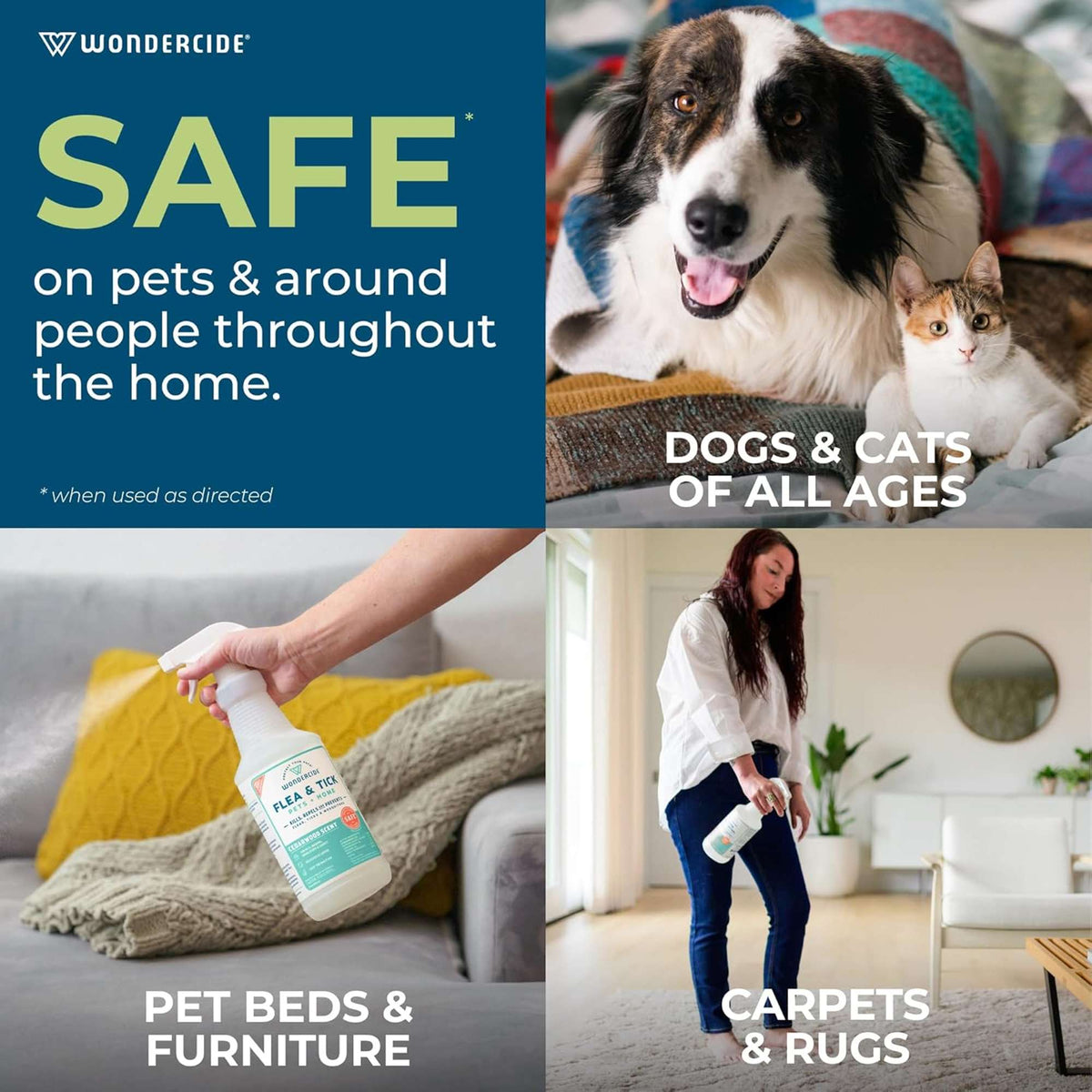 Wondercide Dog & Cat Flea & Tick Pets + Home Cedarwood Scent