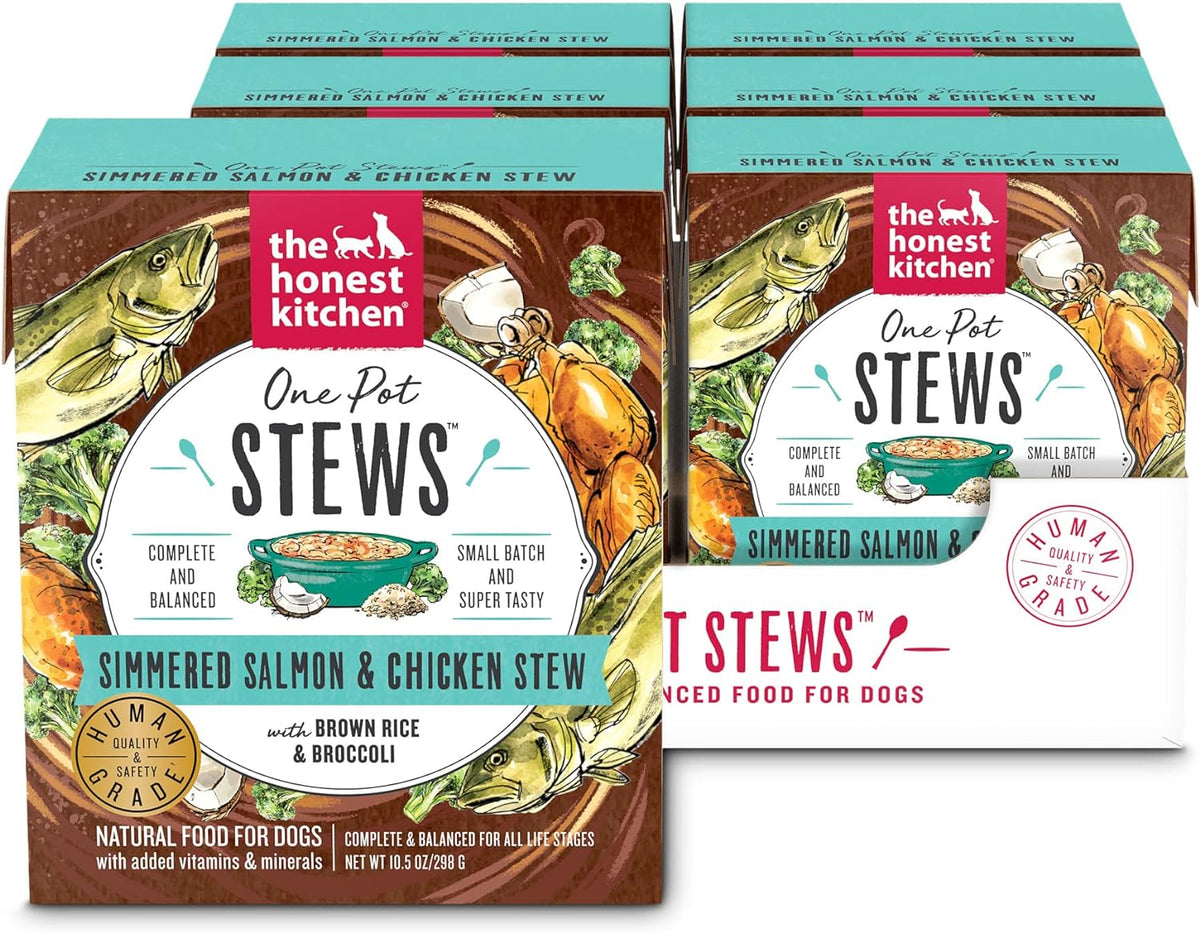 The Honest Kitchen One Pot Stews Simmered Salmon &amp; Chicken Stew Dog Food