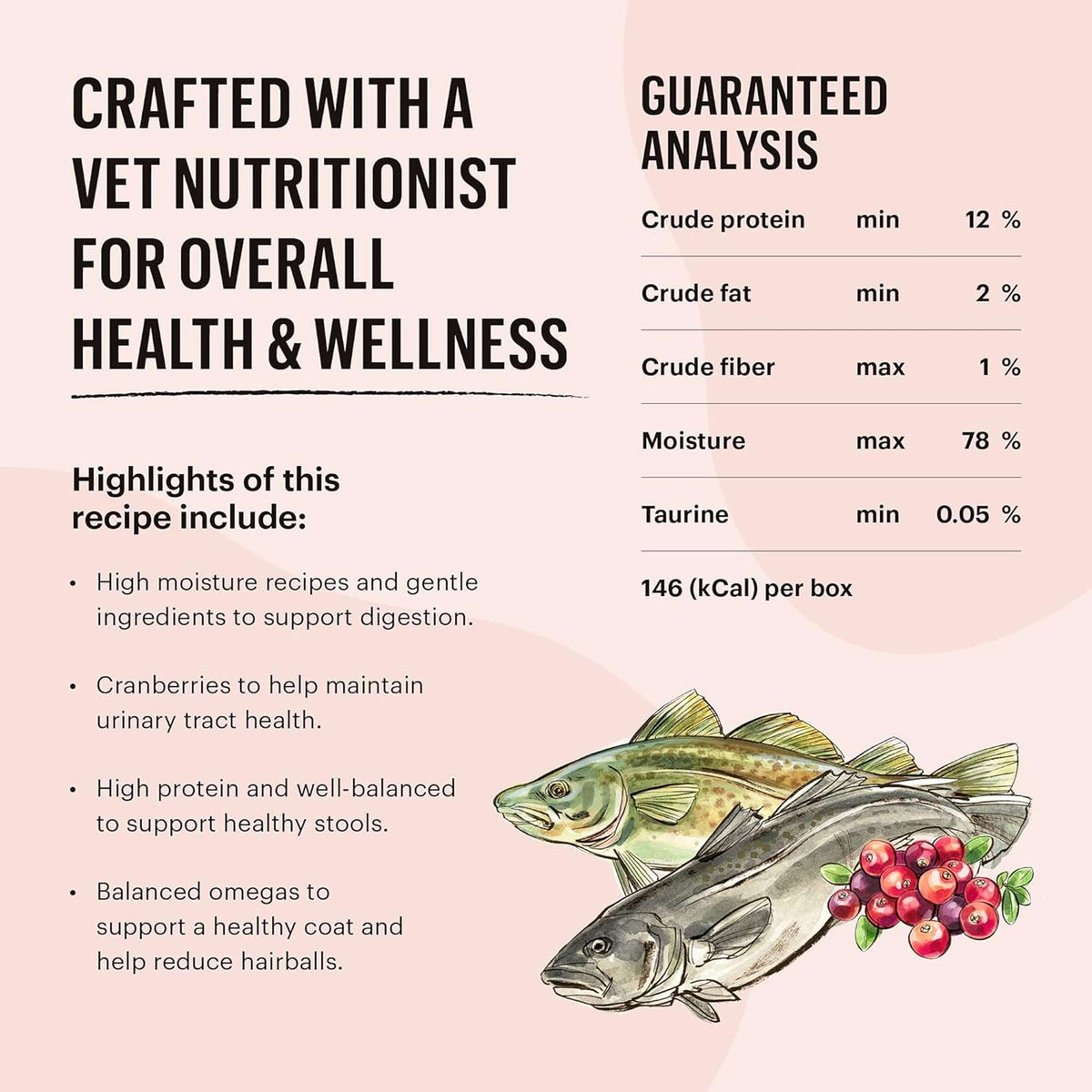 The Honest Kitchen Câté Grain Free Salmon &amp; Cod Cat Food