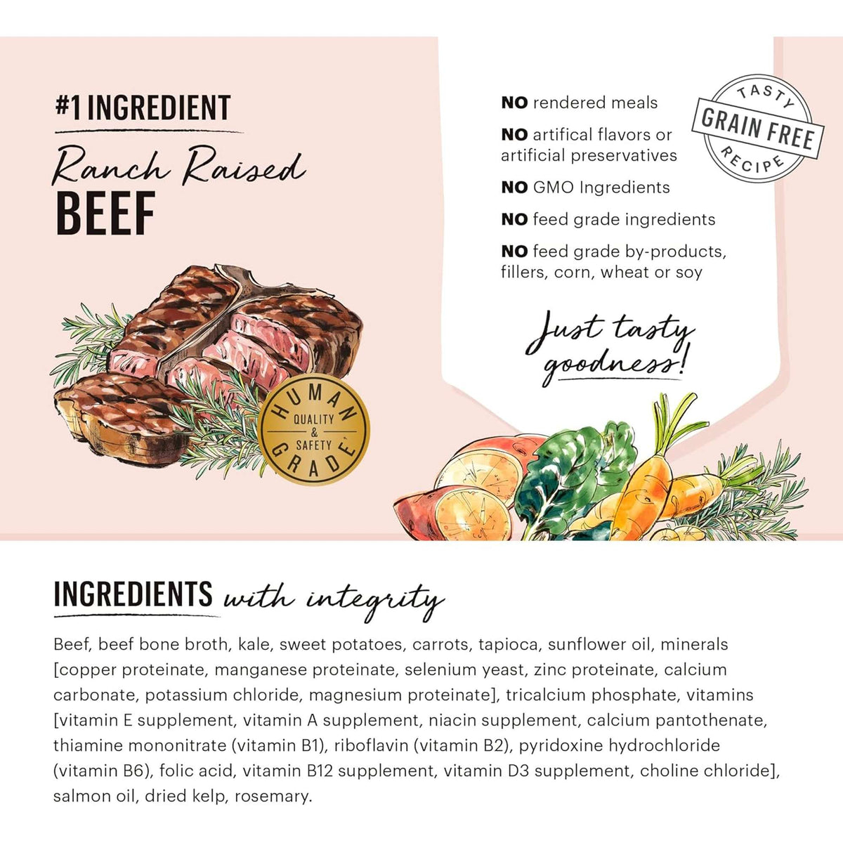 The Honest Kitchen One Pot Stews Roasted Beef with Kale Dog Food