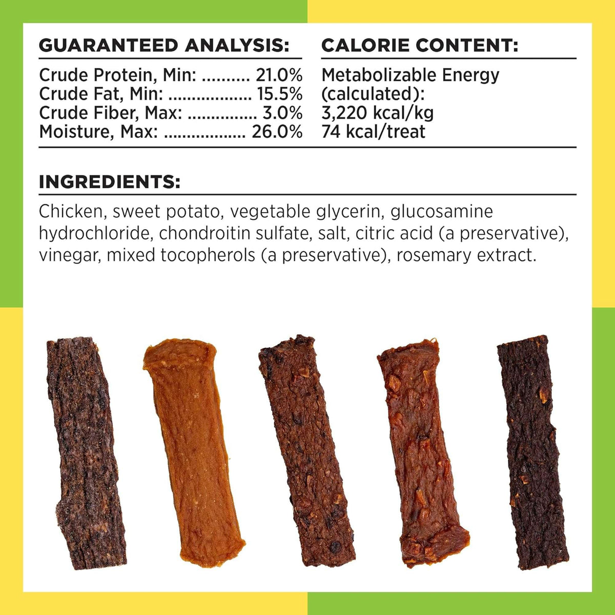 Bixbi Hip &amp; Joint Chicken Jerky Dog Treats