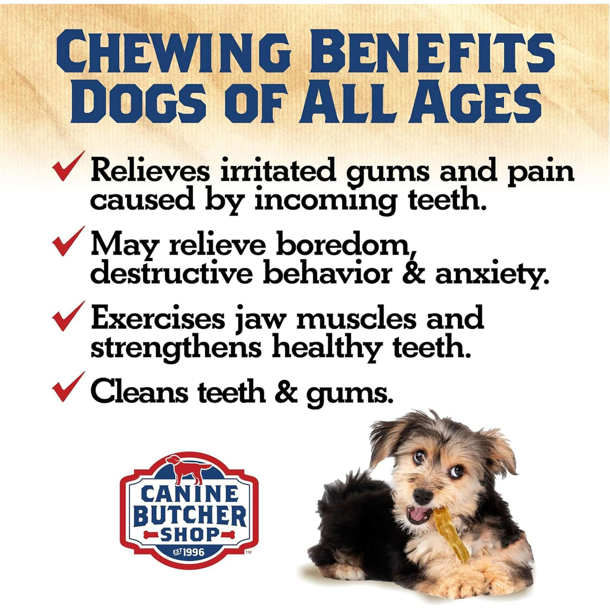 Canine Butcher Shop Turkey Tendons Dog Chews