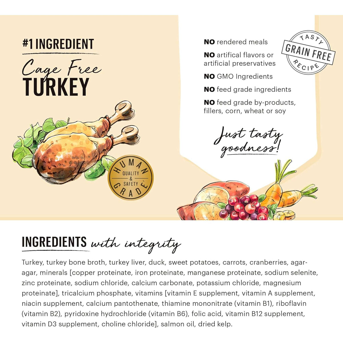 The Honest Kitchen Butcher Block Pâté Turkey &amp; Duck Dog Food
