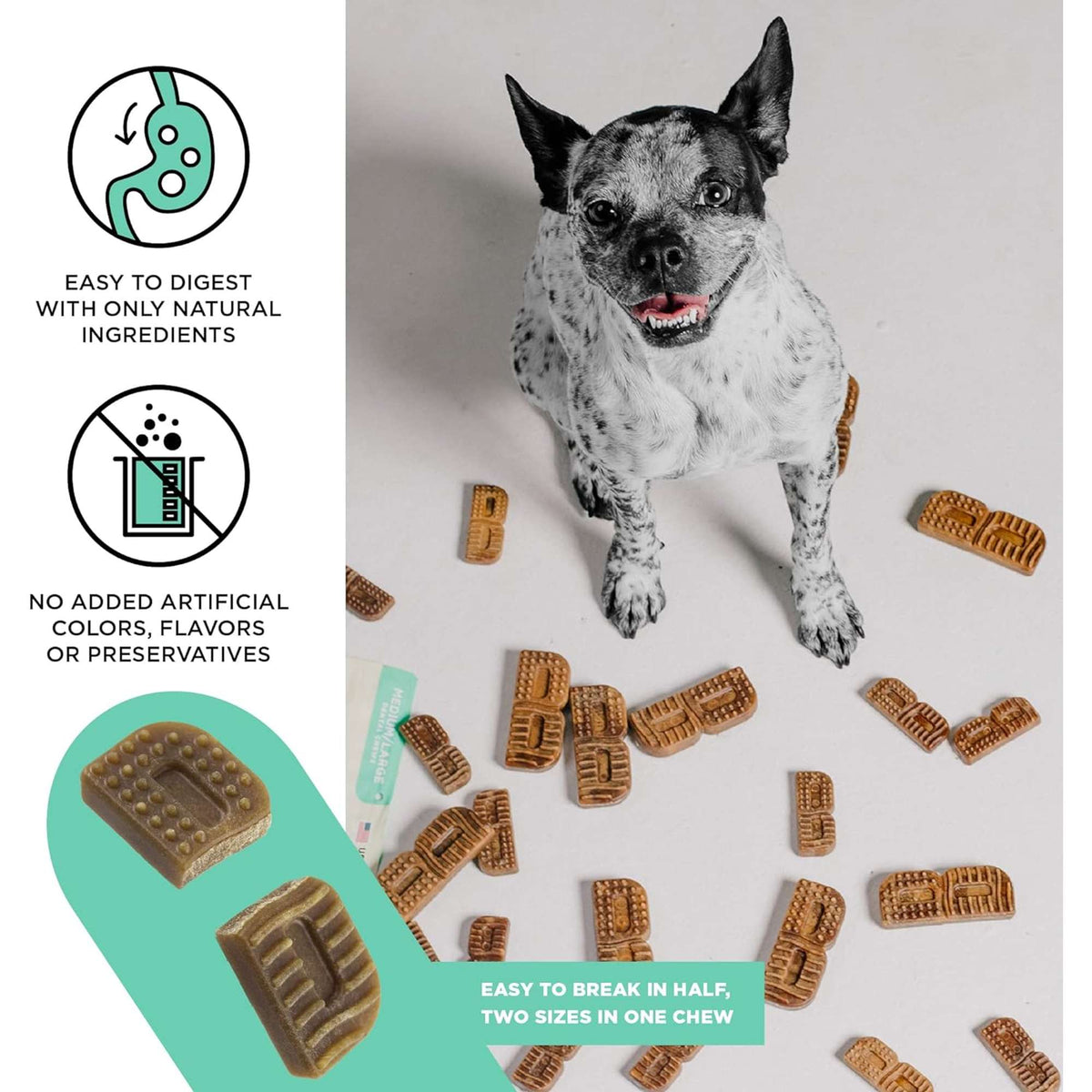 Bixbi Brushers Dog Dental Chews