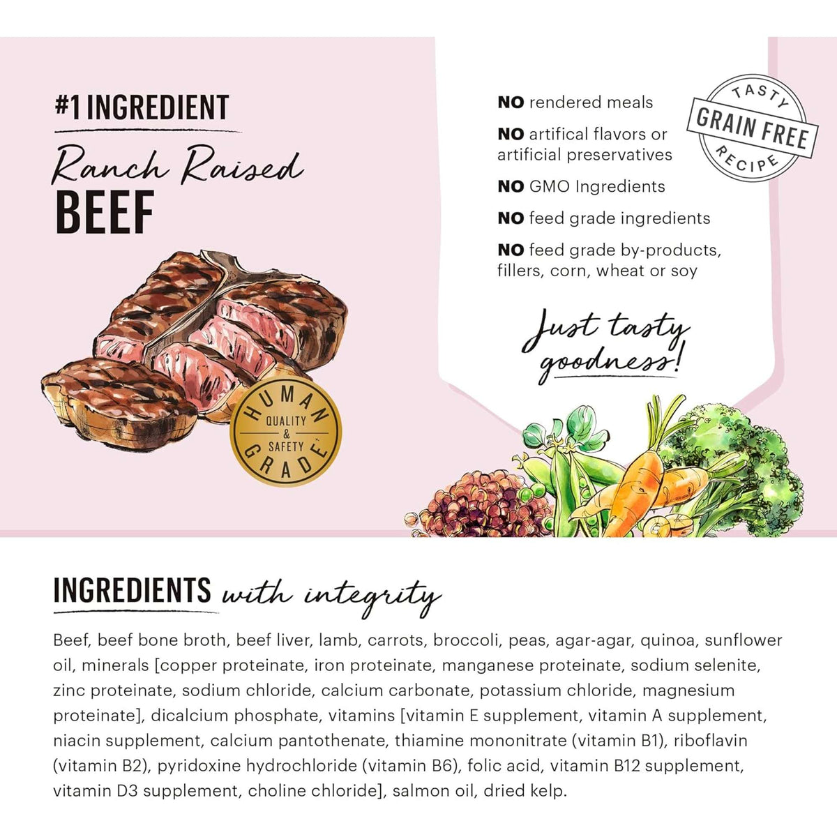 The Honest Kitchen Butcher Block Pâté Beef &amp; Lamb Dog Food