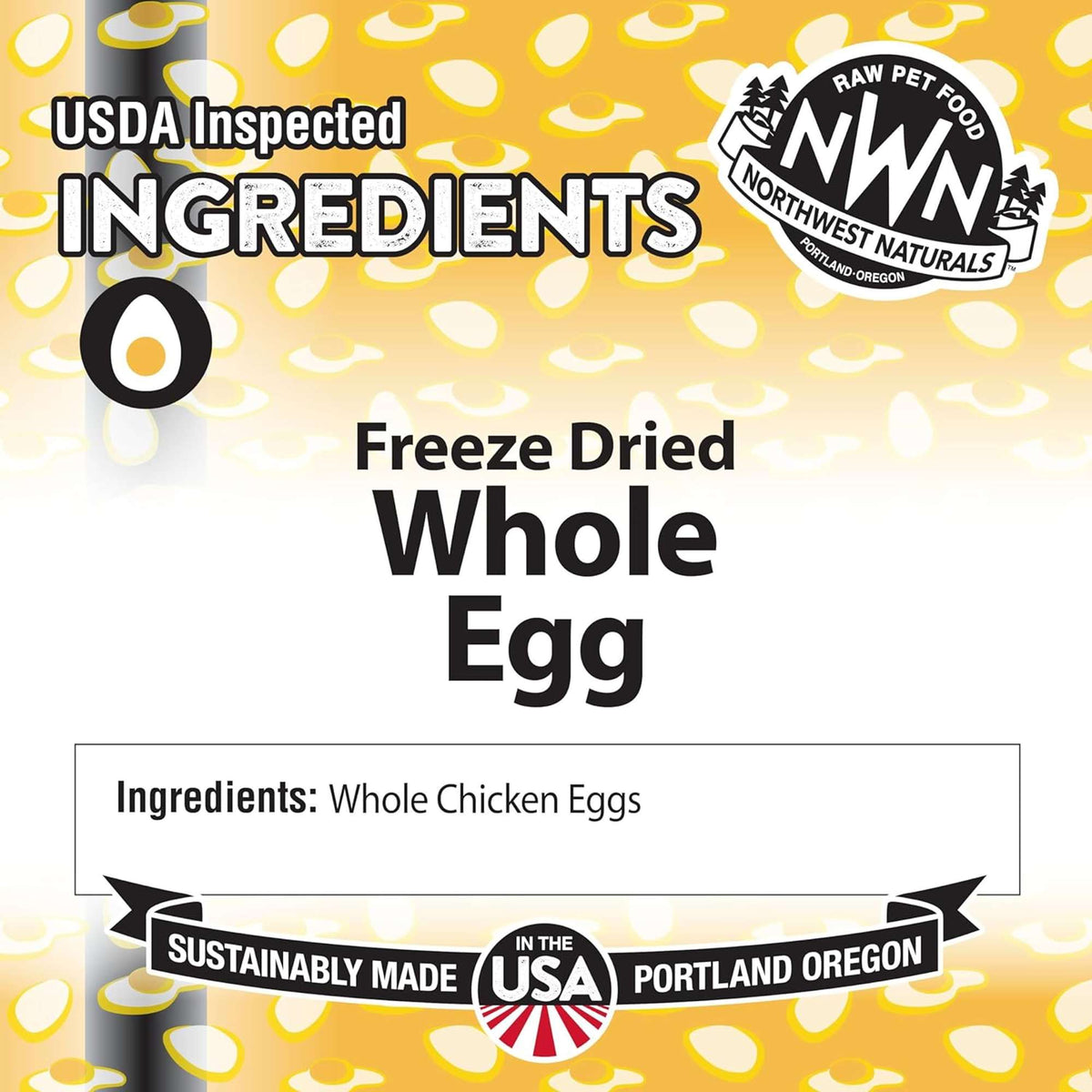 Northwest Naturals Dog &amp; Cat FUNctional Topper Whole Egg