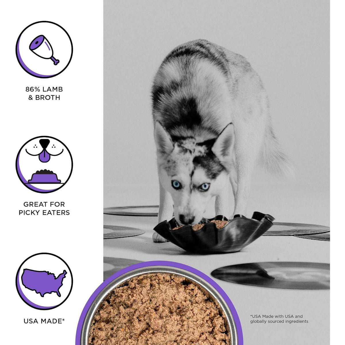 Bixbi Rawbble Grain Free Lamb with Pumpkin Canned Dog Food