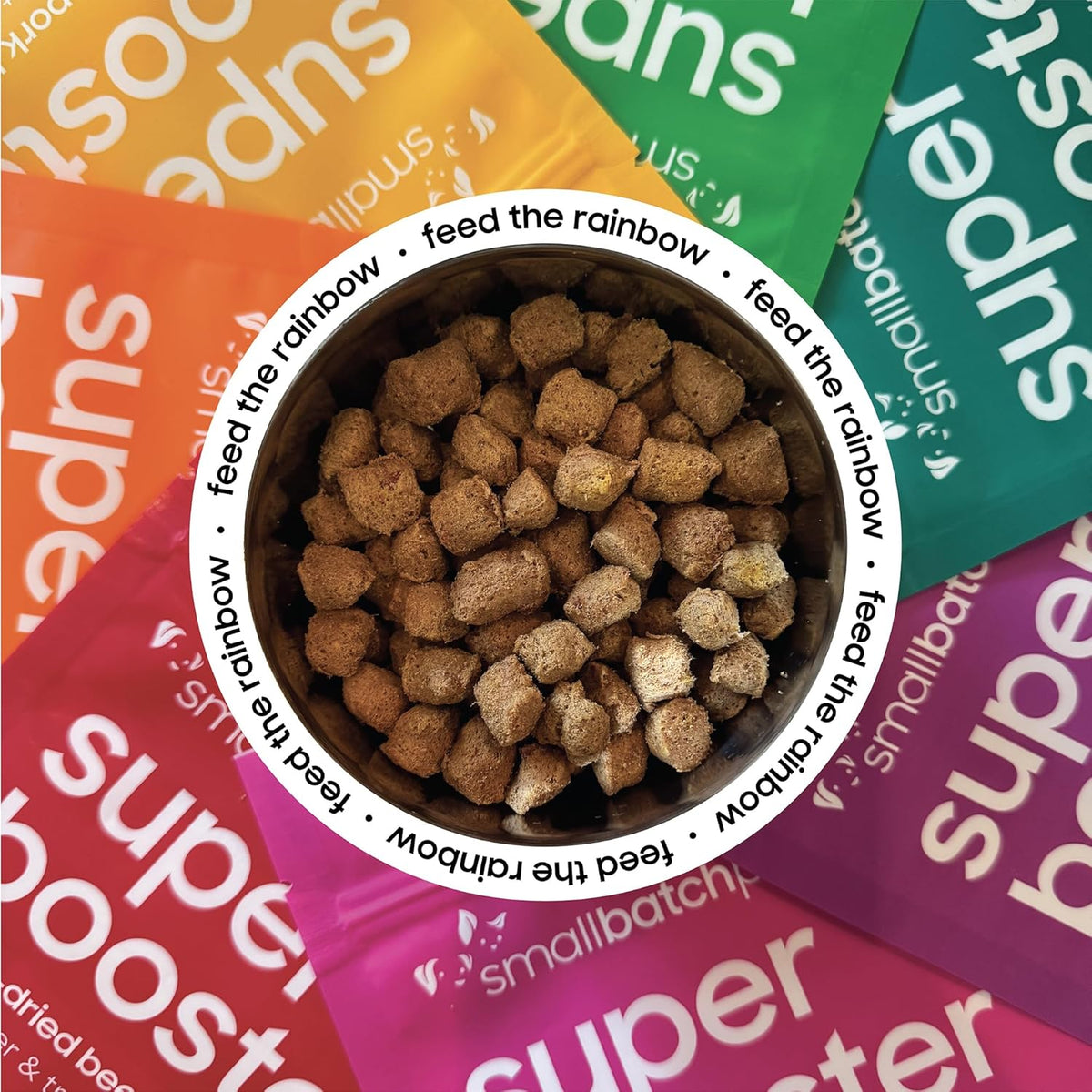 Small Batch Freeze-Dried Super Booster Beef Dog &amp; Cat Treats or Meal Topper