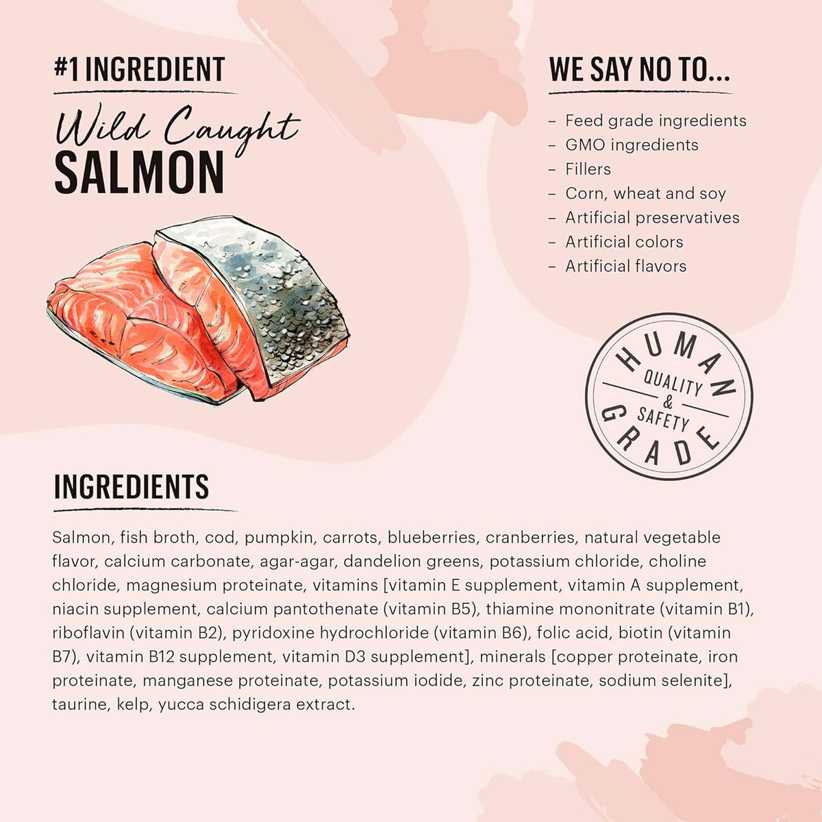 The Honest Kitchen Câté Grain Free Salmon &amp; Cod Cat Food