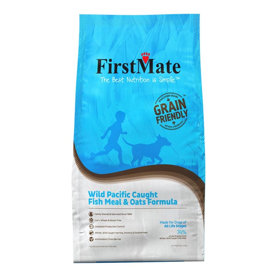 FirstMate Wild Pacific Caught Fish &amp; Oats Formula Dog Food