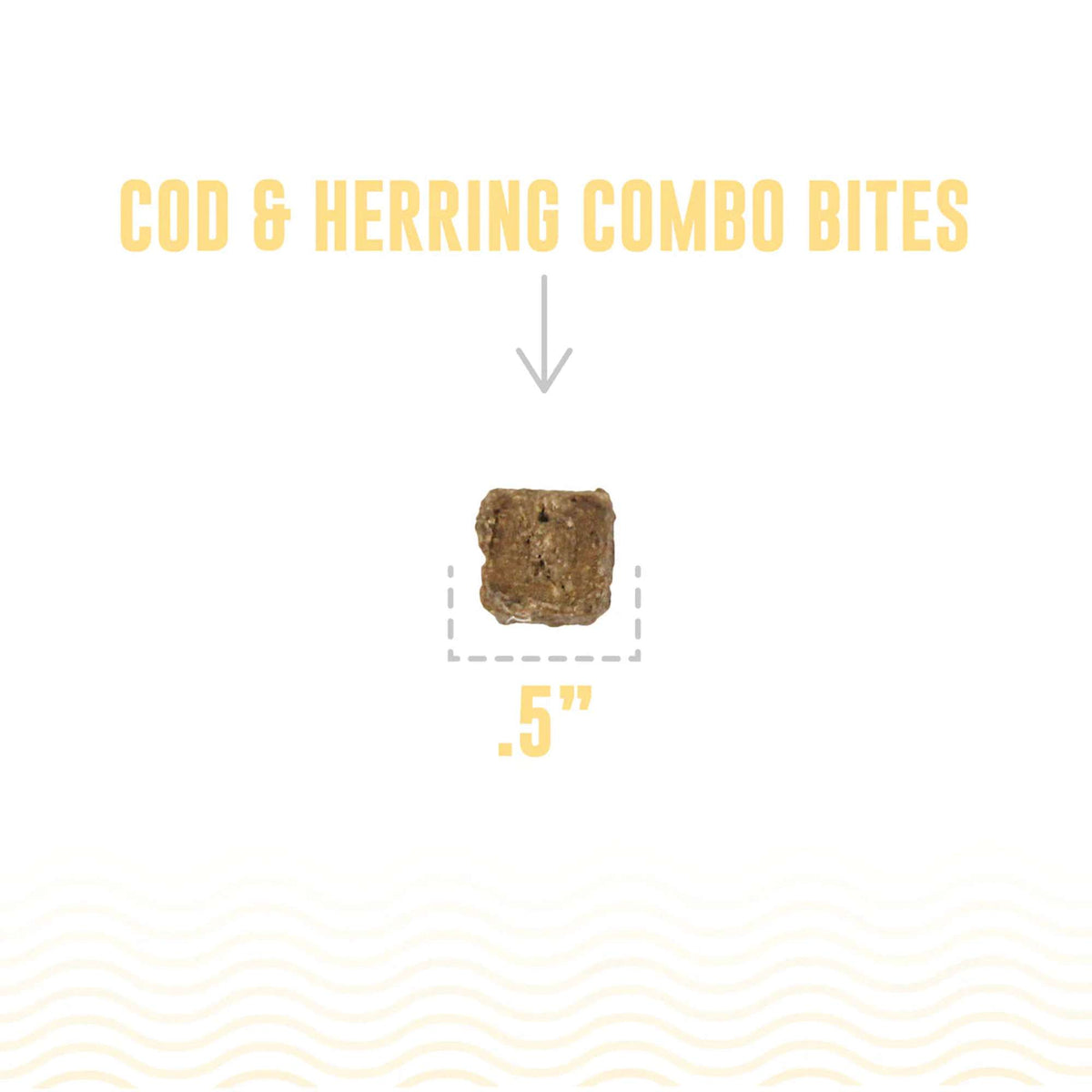 Icelandic+ Combo Bites Cod &amp; Herring Dog Treats