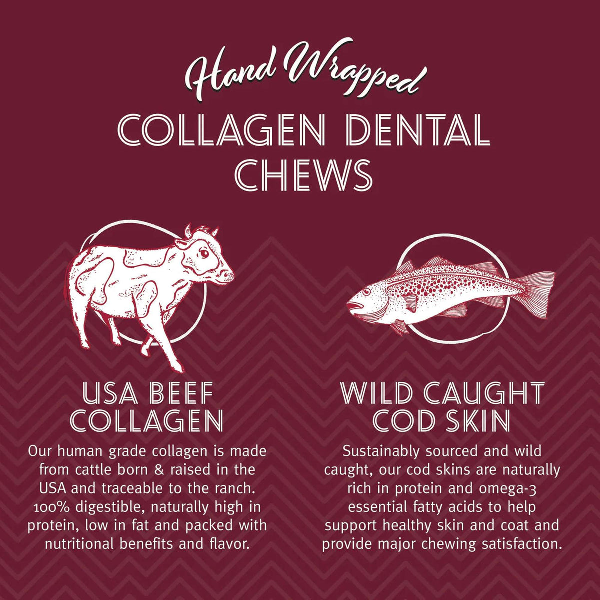 Icelandic+ Beef Collagen Dental Dog Chews