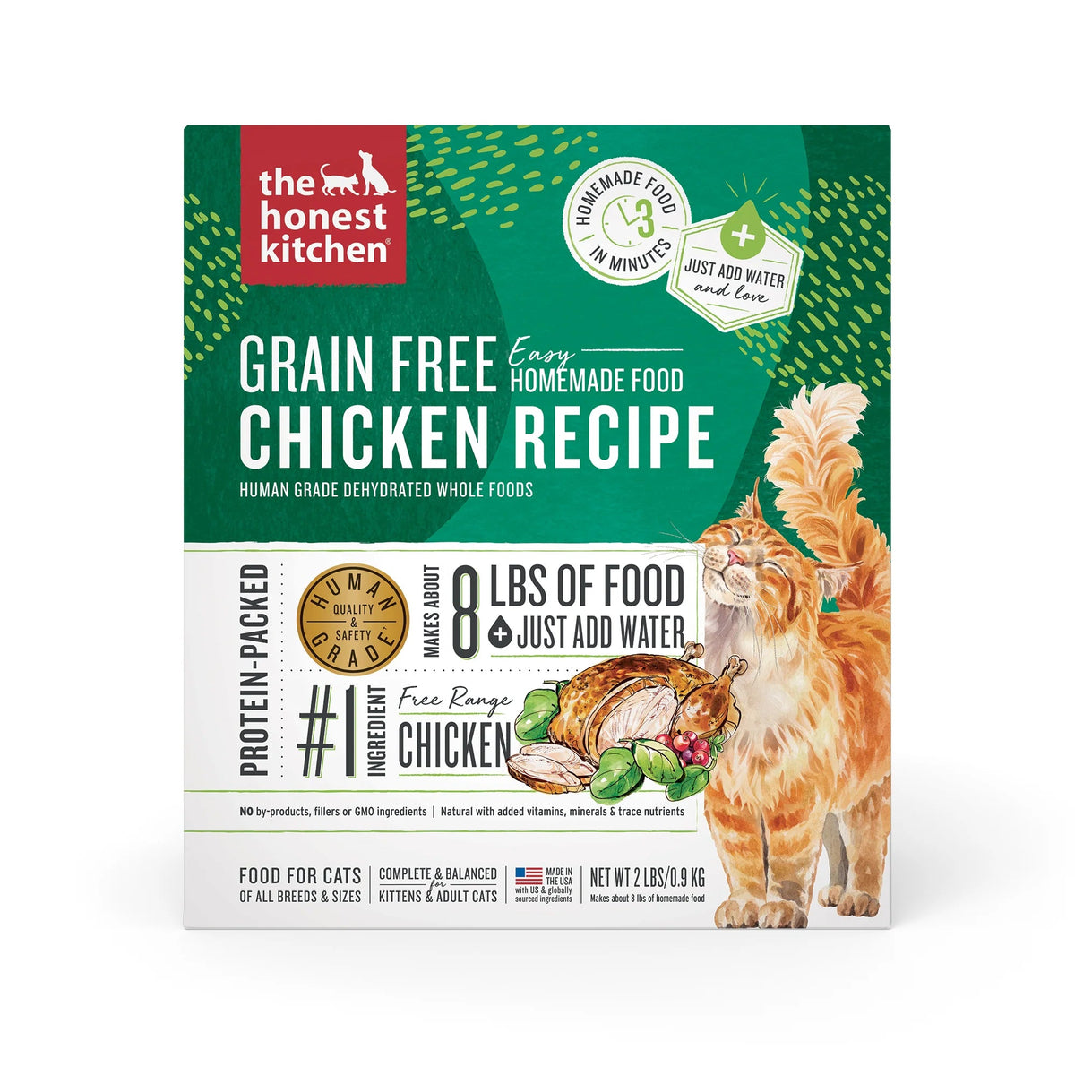 The Honest Kitchen Grain Free Dehydrated Chicken Cat Food