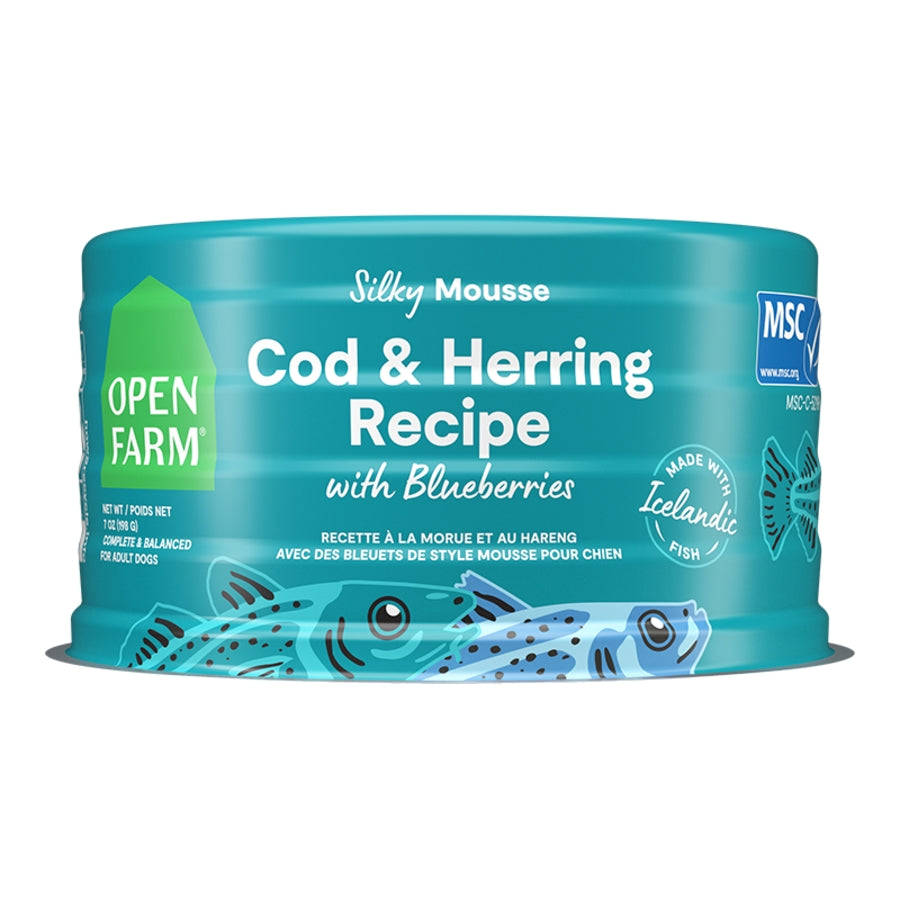 Open Farm Cod & Herring with Blueberries Canned Dog Food