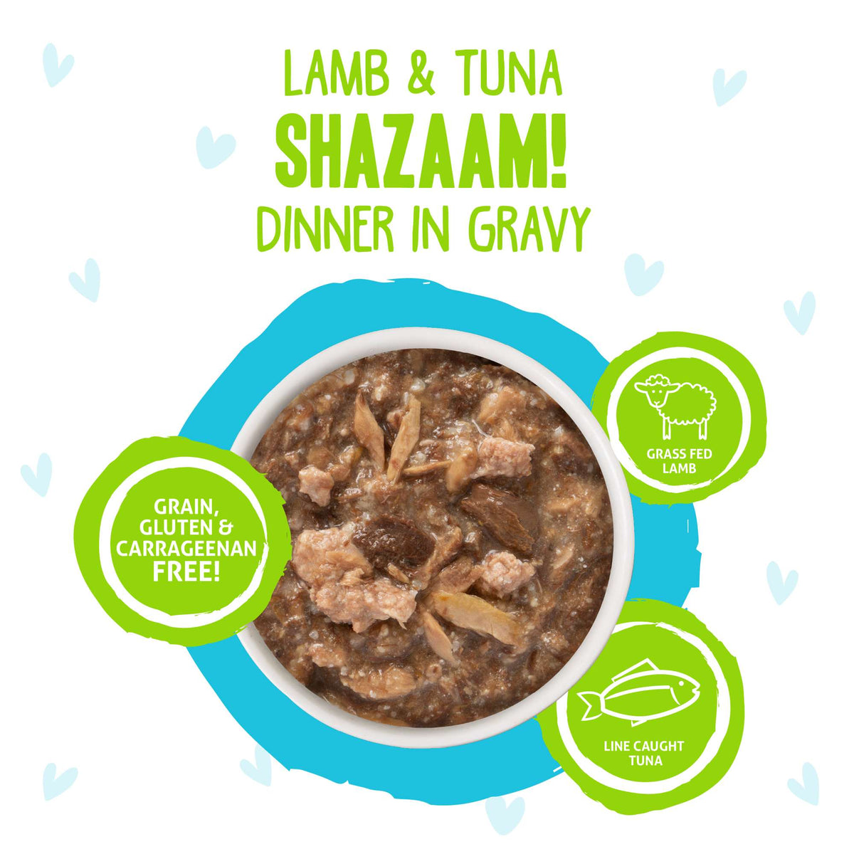 BFF OMG Gravy! Shazaam! Lamb &amp; Tuna Cat Food Pouch