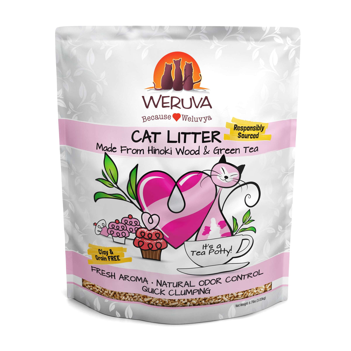 Weruva It&#39;s a Tea Potty! Cat Litter