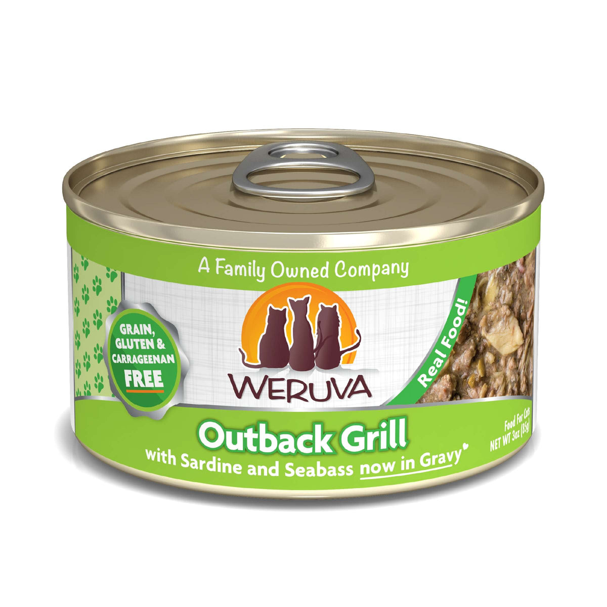 Weruva Outback Grill with Sardine &amp; Sebass Canned Cat Food