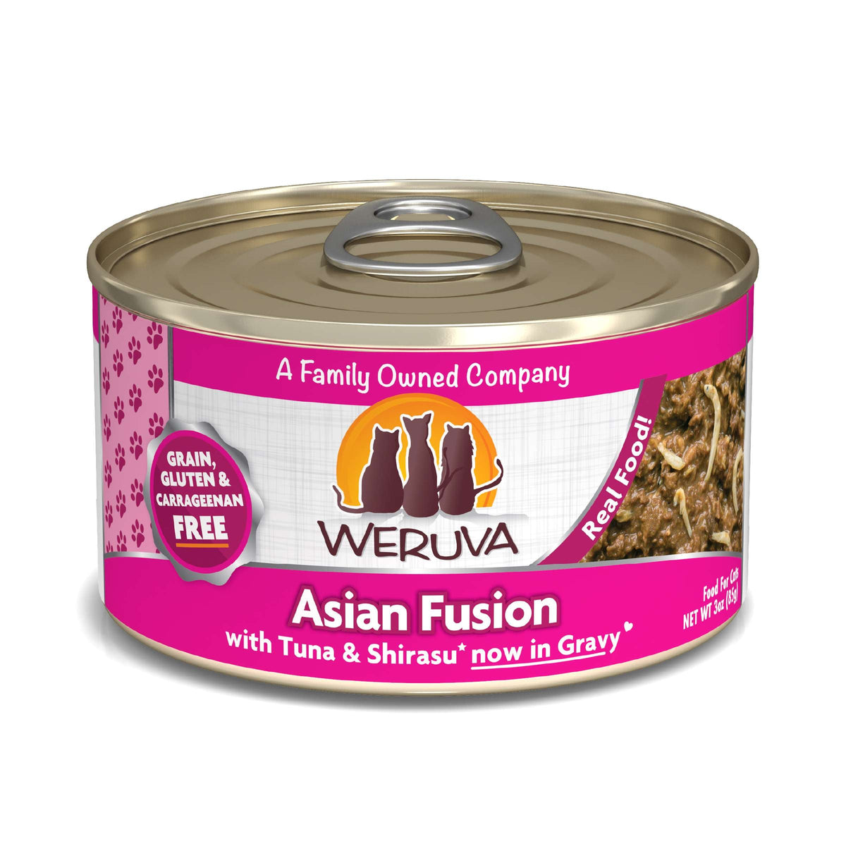 Weruva Asian Fusion Tuna &amp; Shirasu Canned Cat Food