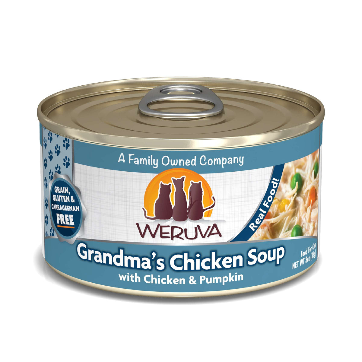 Weruva Grandma&#39;s Chicken Soup Chicken &amp; Pumpkin Canned Cat Food