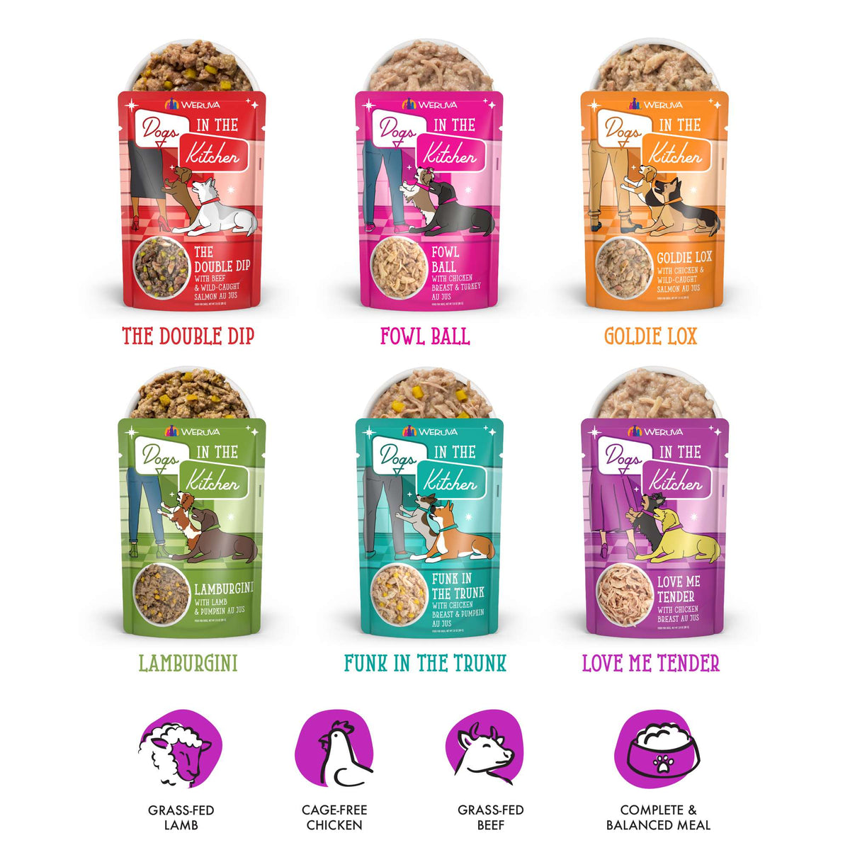 Dogs In The Kitchen Pooch Pouch Partay! Variety Pack Pouch
