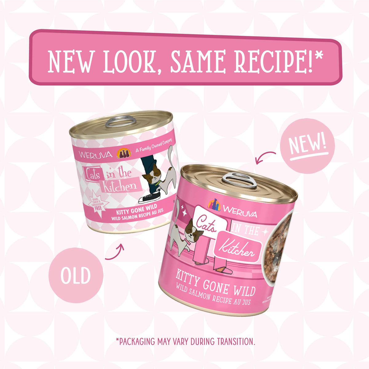 Cats In the Kitchen Kitty Gone Wild Salmon Canned Food
