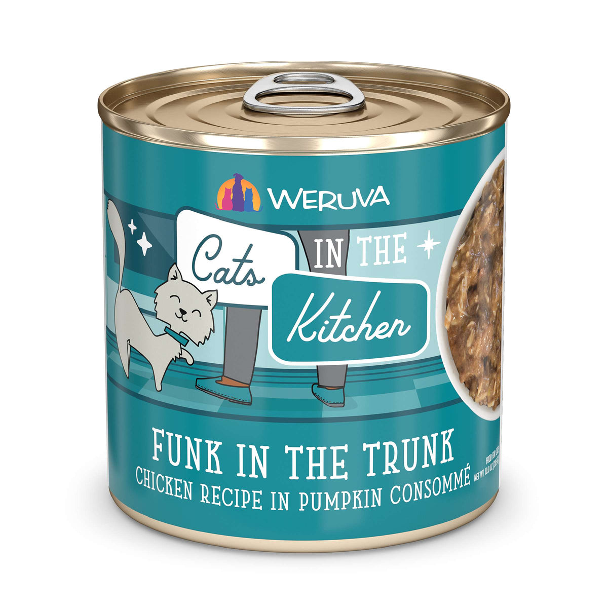 Cats In the Kitchen Funk In the Trunk Chicken in Pumpkin Consommé Canned Food