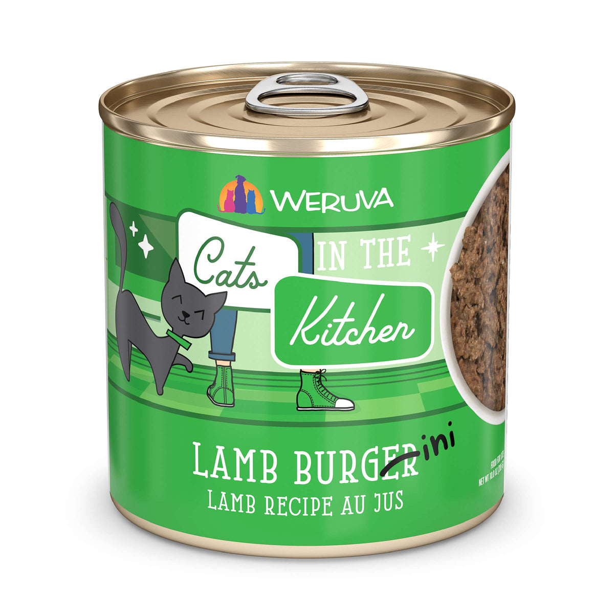 Cats In the Kitchen Lamb Burger-ini Lamb Canned Food