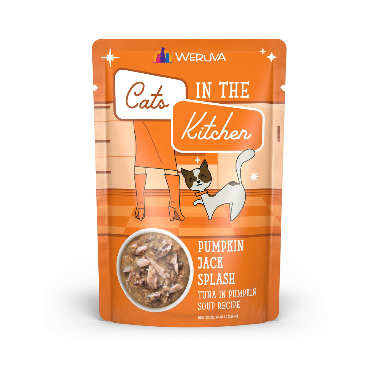 Cats In the Kitchen Pumpkin Jack Splash Tuna in Pumpkin Soup Pouch