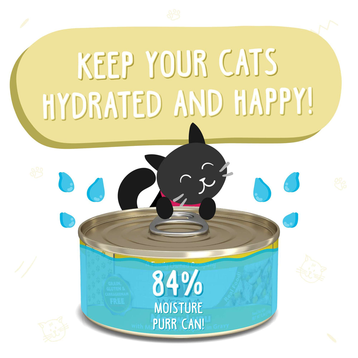 Weruva Meow Luau with Mackerel &amp; Pumpkin Canned Cat Food
