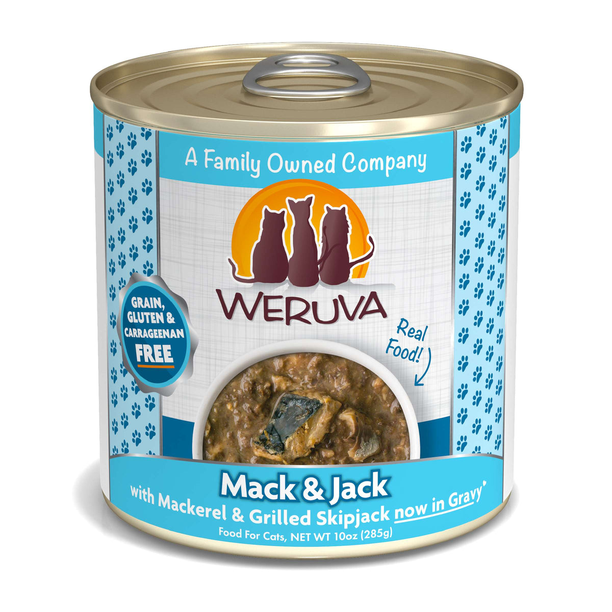 Weruva Mack &amp; Jack Mackerel &amp; Grilled Skipjack Canned Cat Food