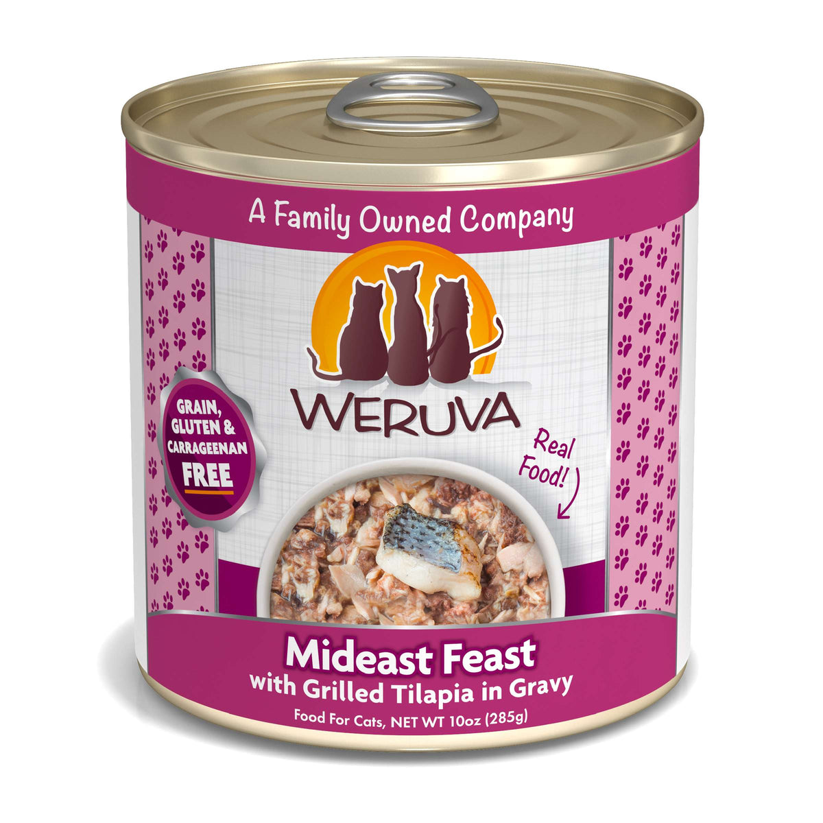 Weruva Mideast Feast with Grilled Tilapia Canned Cat Food
