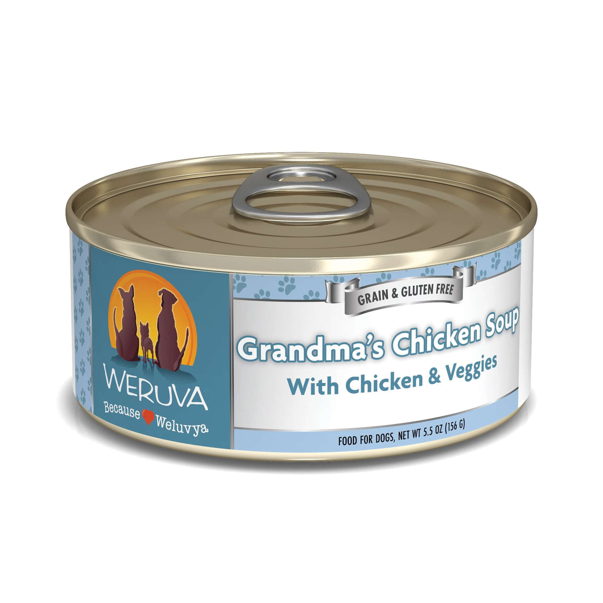 Weruva Grandma&#39;s Chicken Soup with Veggies Canned Dog Food