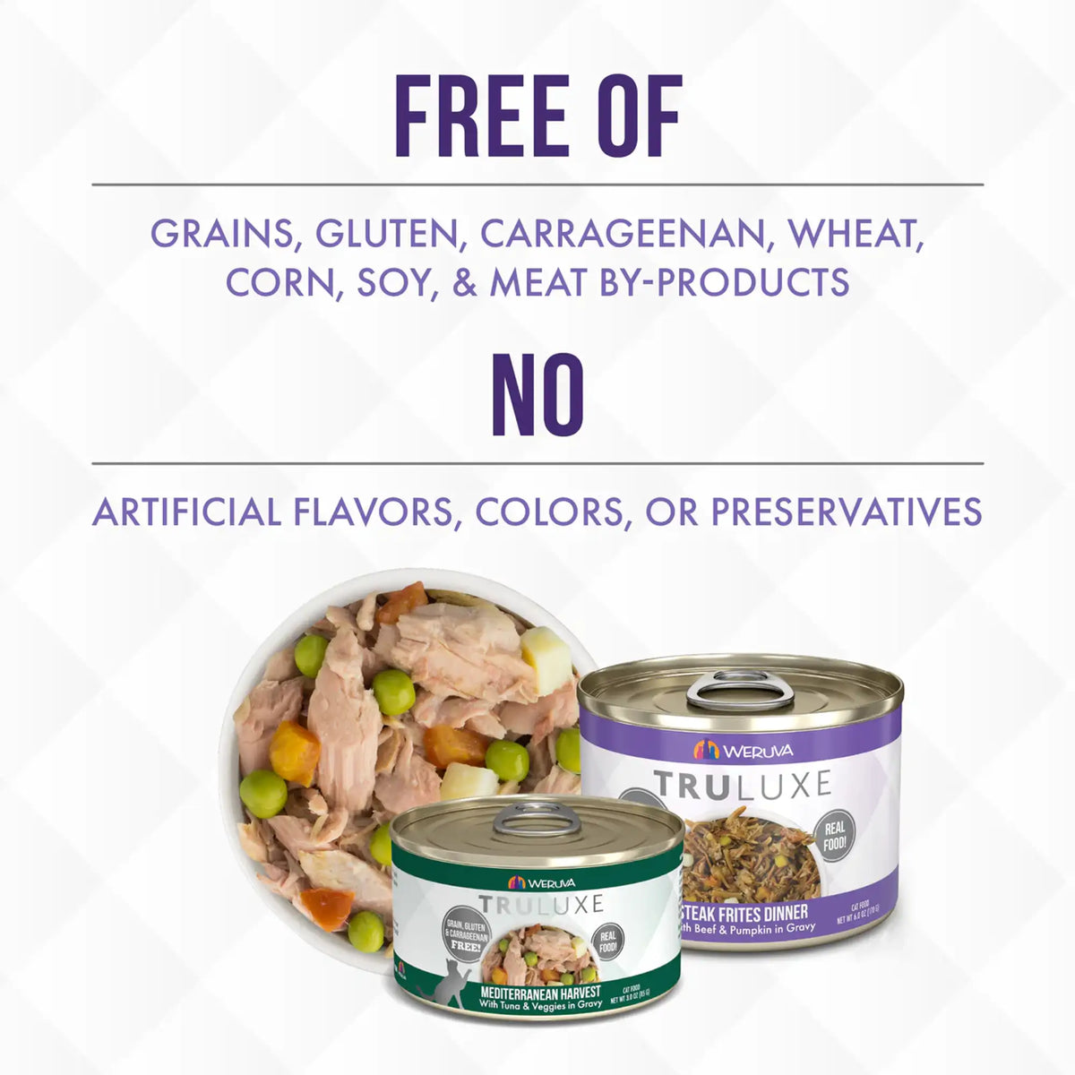 TruLuxe On The Cat Wok Chicken &amp; Beef in Pumpkin Soup Canned Cat Food
