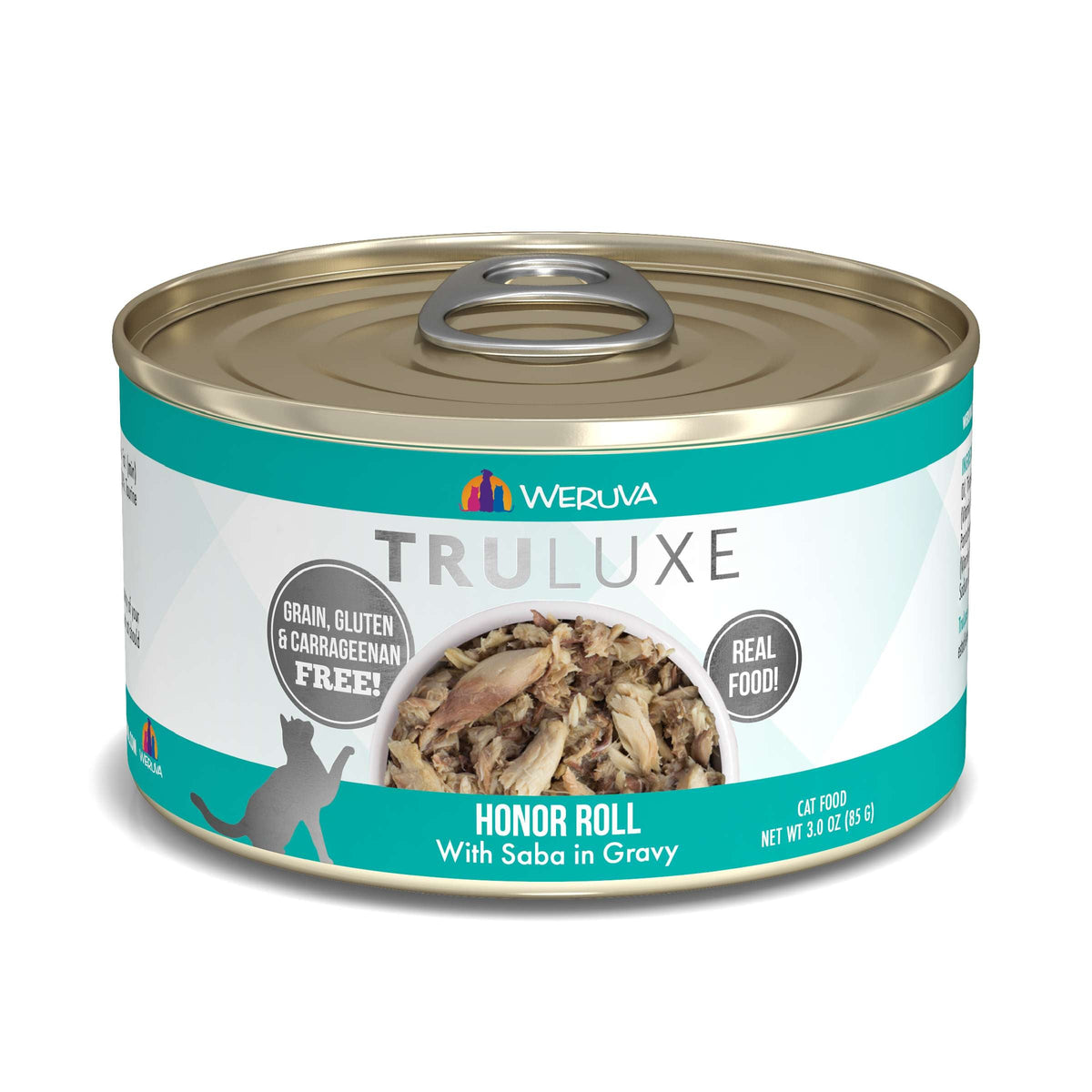 TruLuxe Honor Roll Saba in Gravy Canned Cat Food