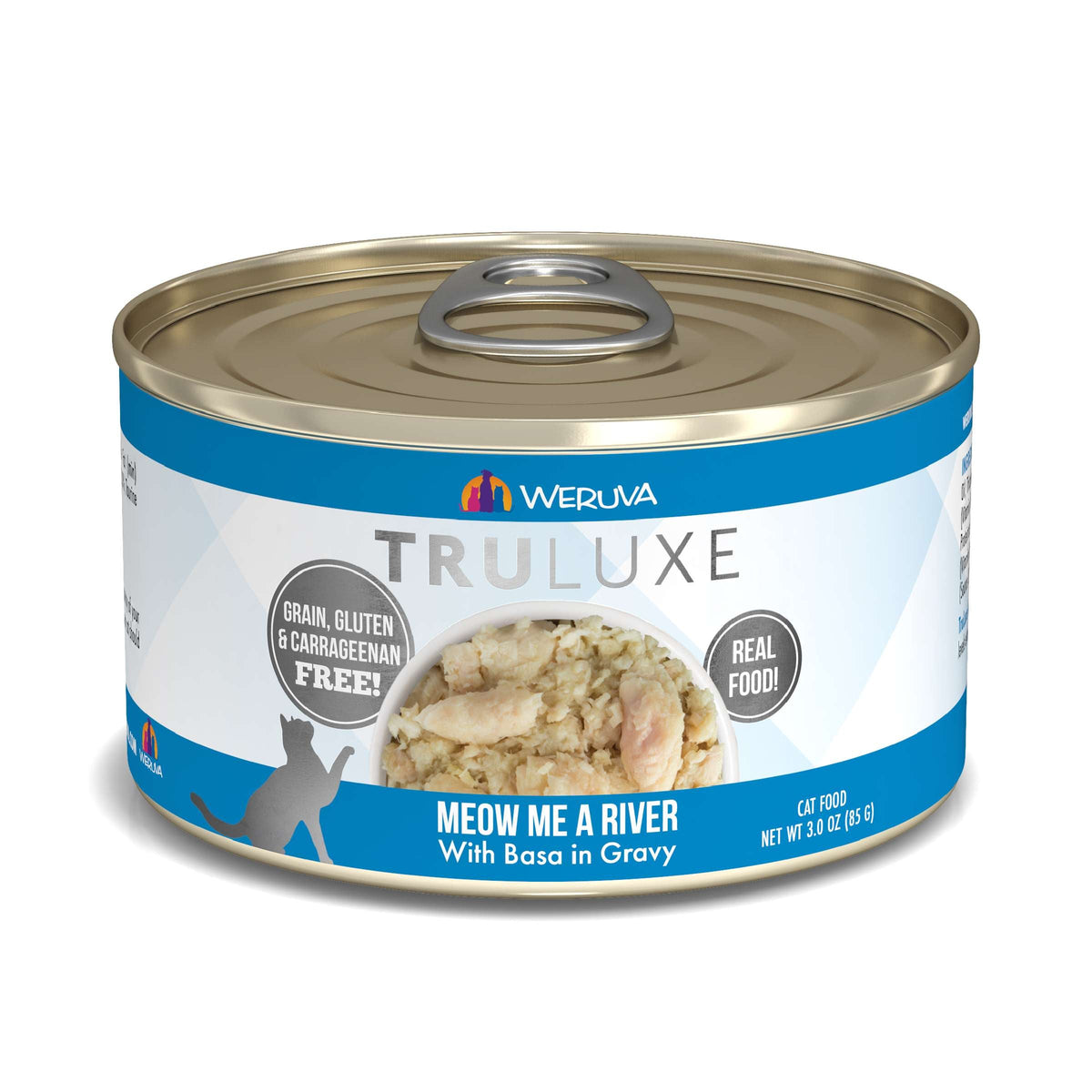 TruLuxe Meow Me A River Basa in Gravy Canned Cat Food