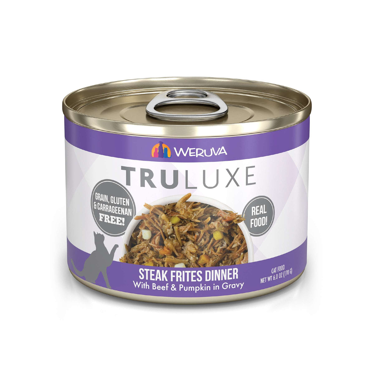 TruLuxe Steak Frites Dinner Beef &amp; Pumpkin Canned Cat Food