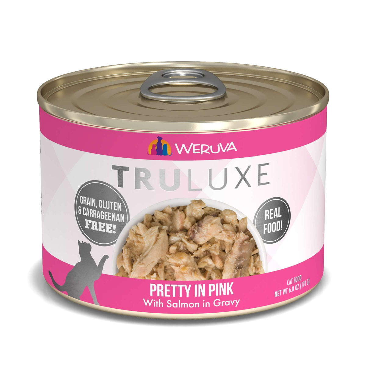 TruLuxe Pretty In Pink Salmon in Gravy Canned Cat Food